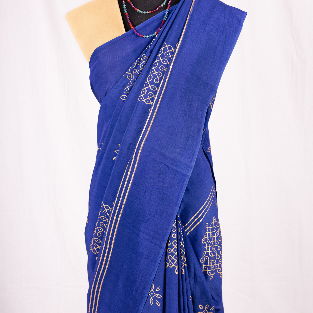 Block Printed Saree